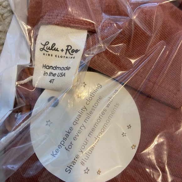 NIB Lulu and Roo Little Road Co Spice Polo Shirt Long Sleeve 4T - Picture 2 of 3